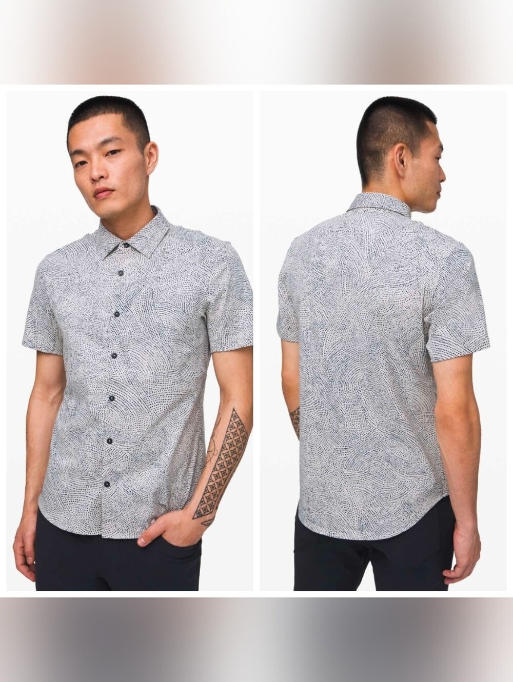 Lululemon Airing Easy Short Sleeve Buttondown